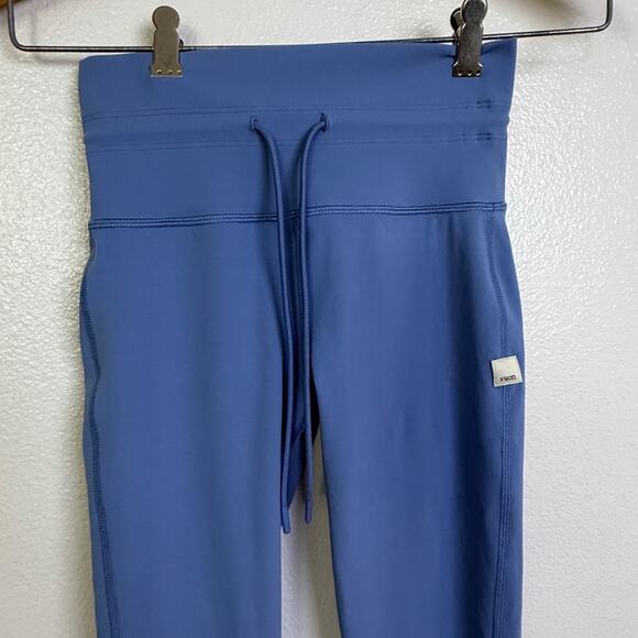 Vuori Daily Form Leggings Womens XS Spring Blue Workout Train Gym Run Jog EUC - Picture 2 of 8